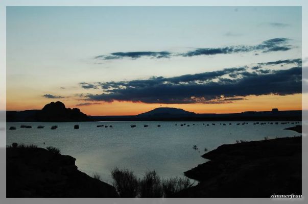 Sunrise am Lake Powell
