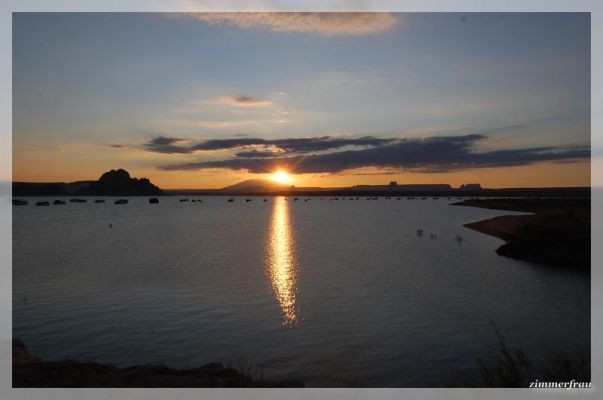 Sunrise am Lake Powell
