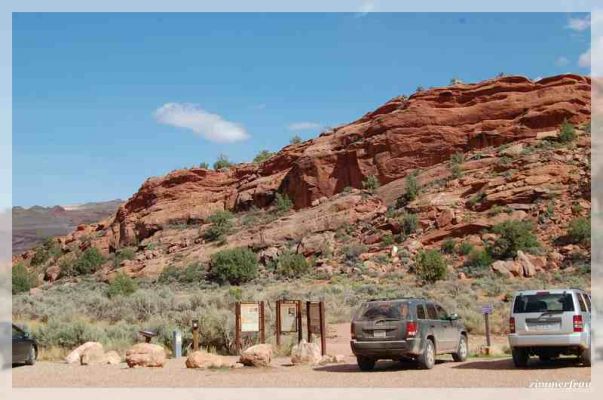 Trailhead zur Wave 
