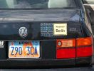 Justins VW mit Berlinaufkleber