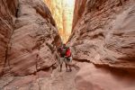 Herbert und Gudrun im Little White Horse Canyon