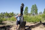 Herbert auf dem East Mesa Trail