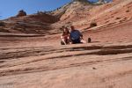 Herbert und Gudrun auf Slickrock