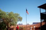 Monument Valley mit Flagge
