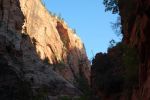 Morgensonne im Canyon