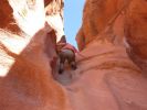 Einstieg in den Peek a Poo Slot Canyon