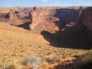 Blick in den Coyote Gulch von Crack in the Wall
