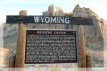 Shoeshone Canyon Sign