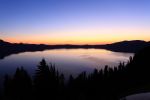 Crater Lake Sun Rise