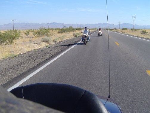 Weg nach Casa Grande
