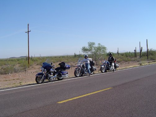 Klaine Pause auf dem Weg nach Tucson

