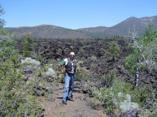 Sunset Crater Lavafelder
