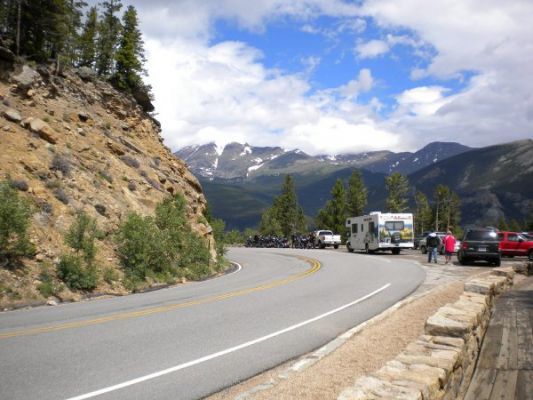 Abfahrt nach Estes Park
