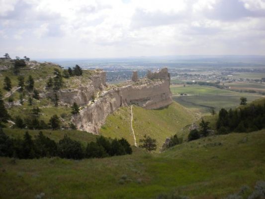 Blick auf Gering
