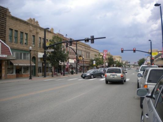 Main Street Sheridan.
