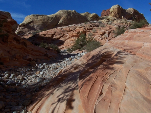 White Domes Trail
nach dem Slot Canyon
