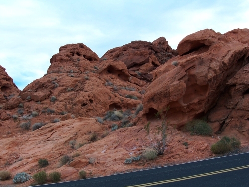 Gegenüber Elephant Rock
