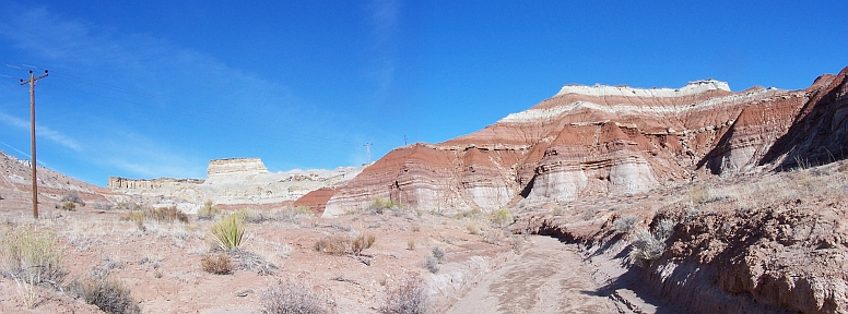 An der 89 zwischen Page und Kanab
im Gebiet der Rimrocks
