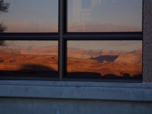 Sonnenuntergang am Lake Powell
