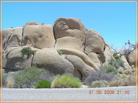 Steine im Joshua Tree N.P.
