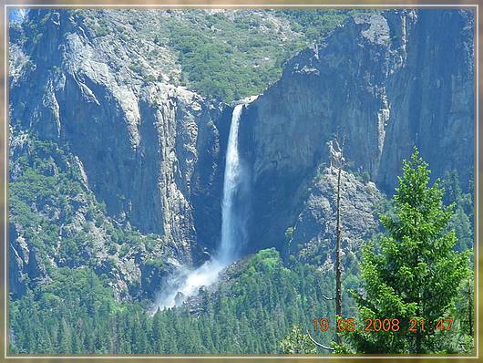 noch ´n Wasserfall vom Glacierpoint aus
