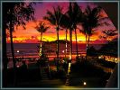 Sunset am Kata Beach (Blick aus Hotelzimmer)