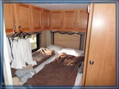 Wohnmobil Schlafzimmer
