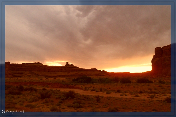 Arches Sunset
