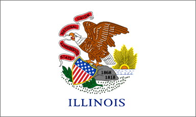 Flagge Illinois

