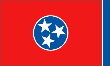 Flagge Tennessee
