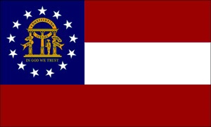 Flagge Georgia 
