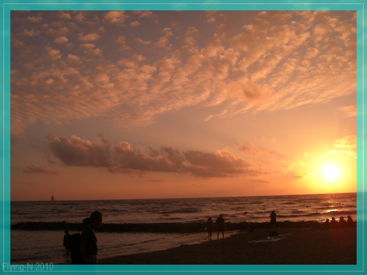 Waikiki Beach Sunset
