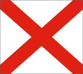 Alabama Flagge
