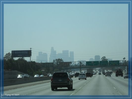 Ankunft in L.A.
