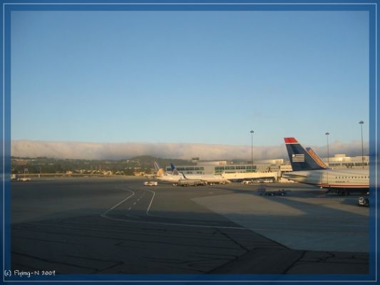 Morgenstimmung am Airport
