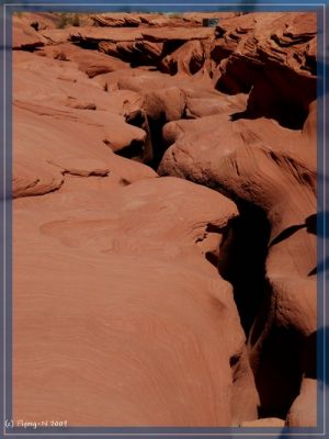 Antelope Canyon Einstieg
