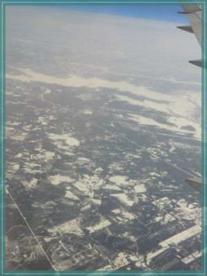 In Canada ist noch Winter...
