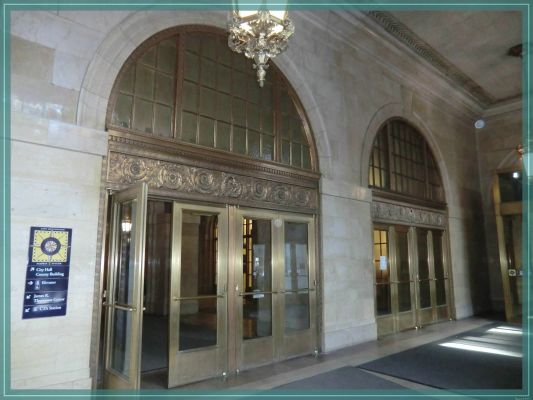 Chicago Pedway Rathaus
