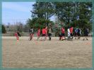 Fußballtraining an der Highschool