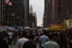 Autofreie Zone auf der 6th Ave