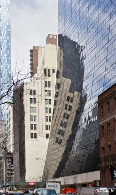 Spiegelung Manhattan
