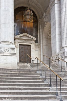 Public Library Entrance
