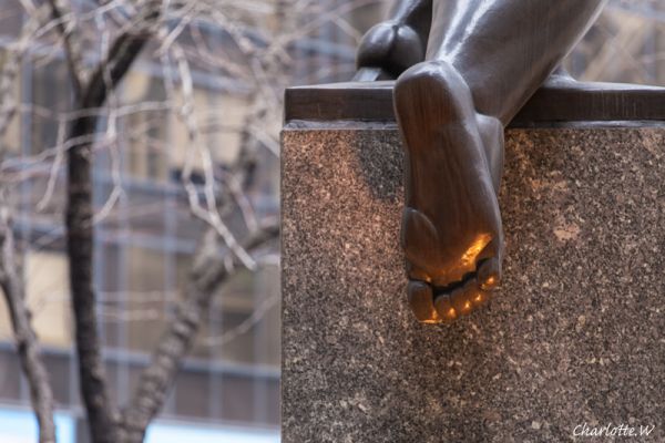 Fuß Rockefeller Center
