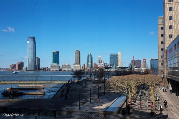 Wintergarten Blick auf Jersey
