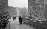 Highline Park Roter Regenschirm