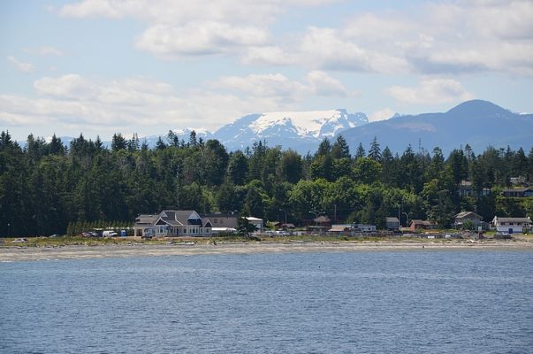 Fahrt mit der Fähre nach Vancouver Island
