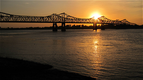 Sonnenuntergang Natchez
