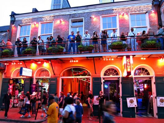 Nachtleben in New Orleans - Bourbonstreet
