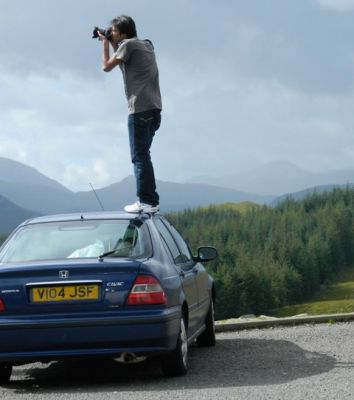 überengagierter Fotograf :)
