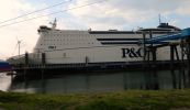 Fähre "Pride of Hull" im Hafen von Rotterdam
